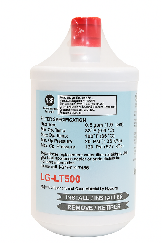 فیلتر آب یخچال الجی مدل LG-LT500